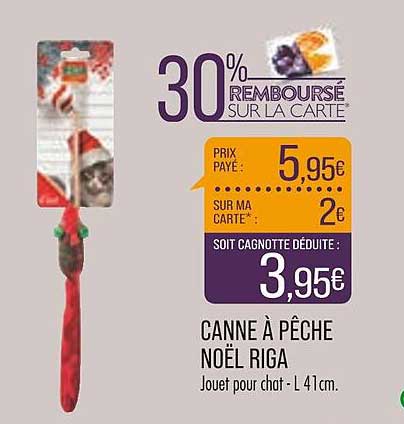 Canne à Pêche Noël Riga