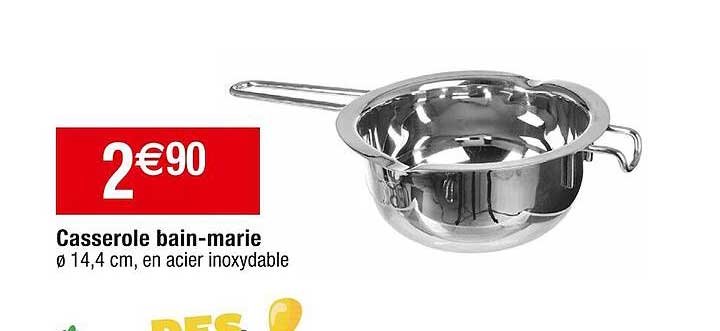 casserole bain-marie