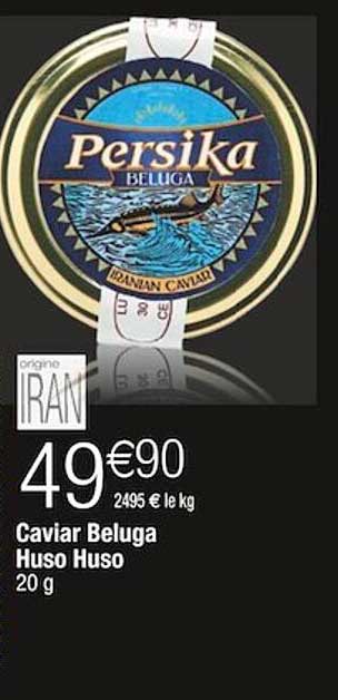 caviar beluga huso huso