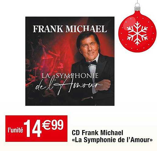 cd frank michael «la symphonie de l'amour»