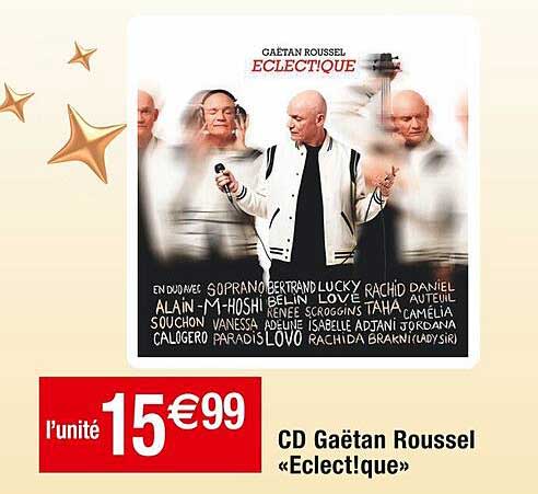 cd gaëtan roussel «eclect!que»