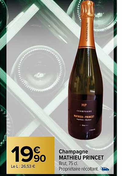 champagne mathieu princet