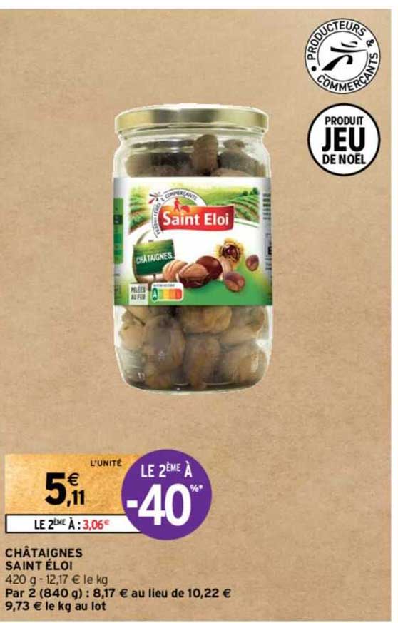 châtaignes saint éloi
