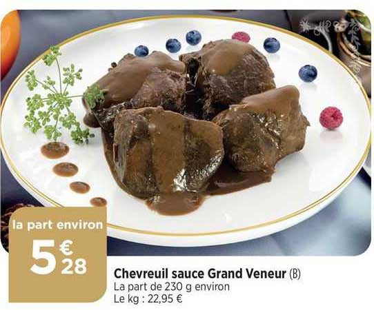chevreuil sauce grand veneur