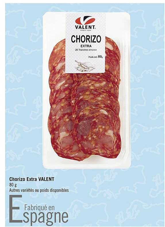 chorizo extra valent