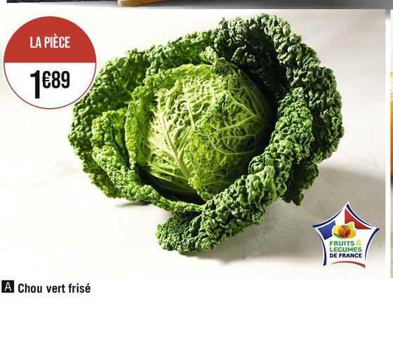 chou vert frisé
