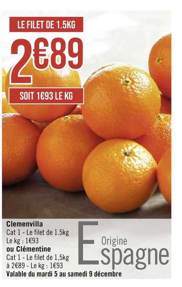 clemenvilla ou clémentine