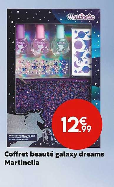 coffret beauté galaxy dreams martinelia
