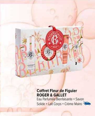 coffret fleur de figuier roger & gallet