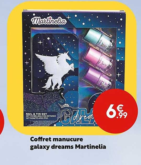 coffret manucure galaxy dreams martinelia