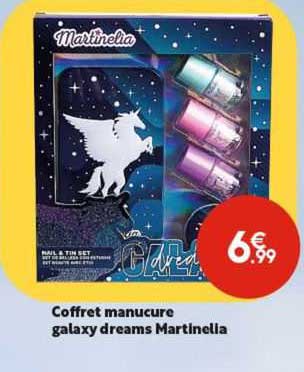 coffret manucure galaxy dreams martinella