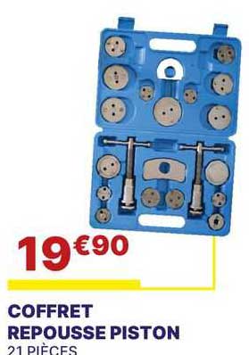 coffret repousse piston