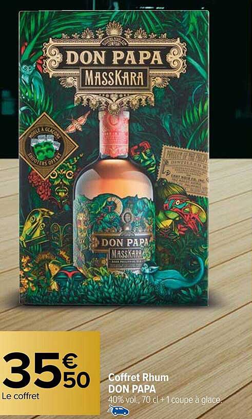 coffret rhum don papa
