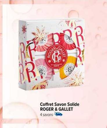 coffret savon slide roger & gallet