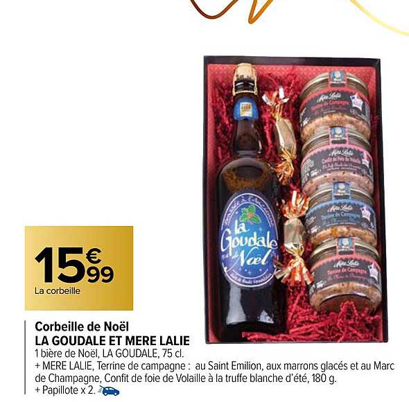 Corbeille De Noël La Goudale Et Mère Lalie