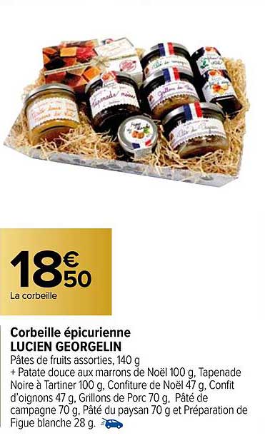 corbeille épicurienne lucien georgelin
