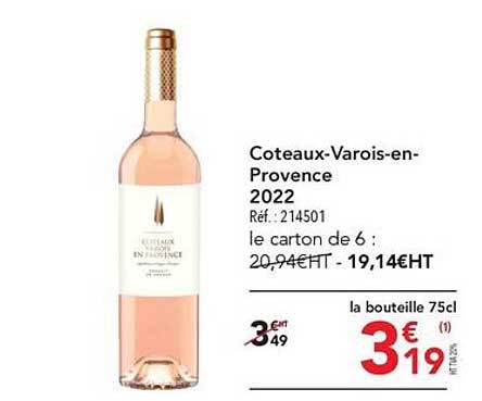 côteaux-varois-en-provence 2022