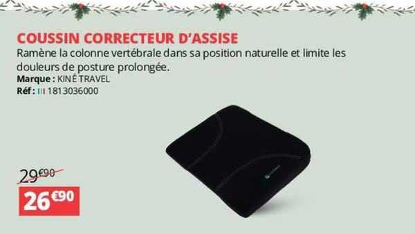 coussin correcteur d'assise