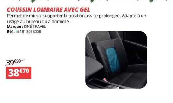 Coussin Lombaire Avec Gel