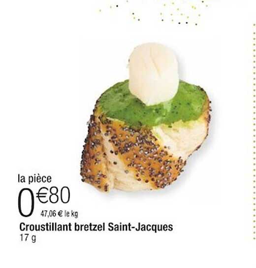 croustillant bretzel saint-jacques
