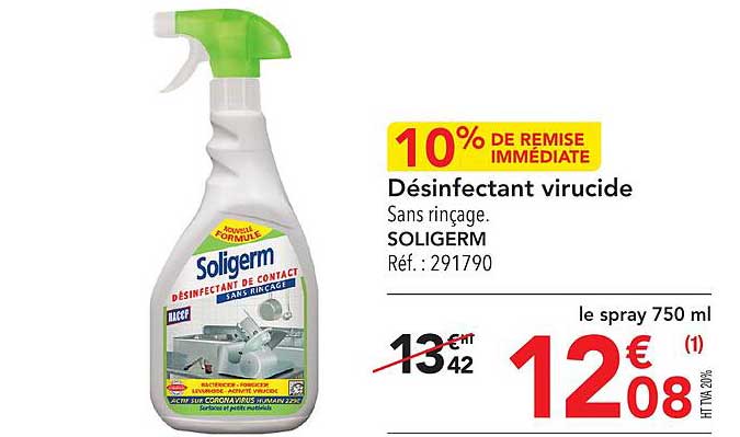Désinfectant Virucide Soligerm