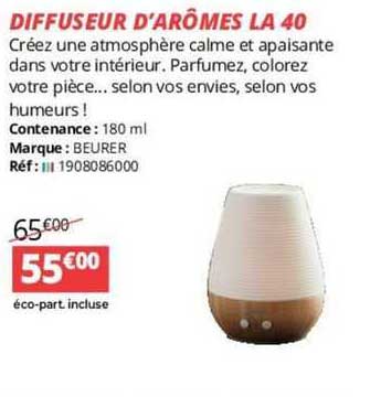 diffuseur d'arômes la 40