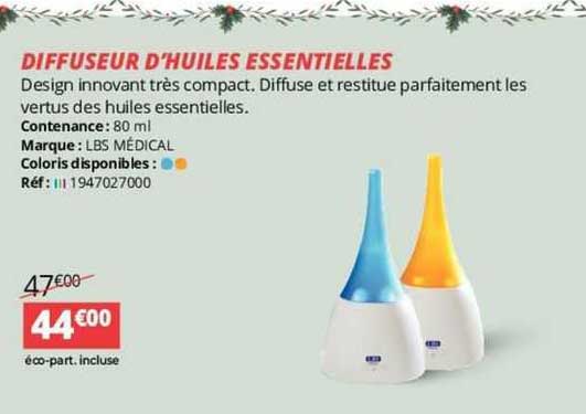 diffuseur d'huiles essentielles