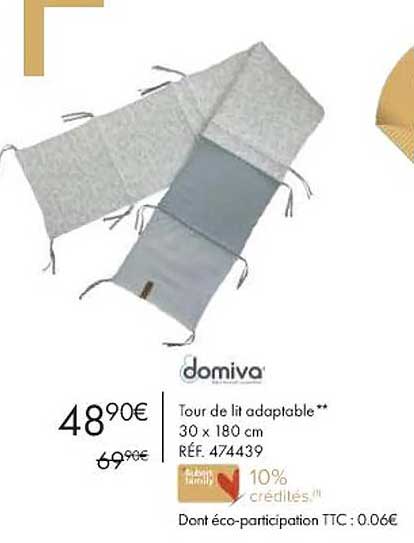 Domiva Tour De Lit Adaptable 30 X 180 Cm