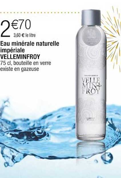 eau minérale naturelle impériale velleminfroy