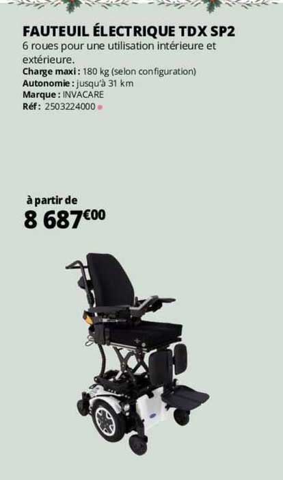 fauteuil électrique tdx sp2