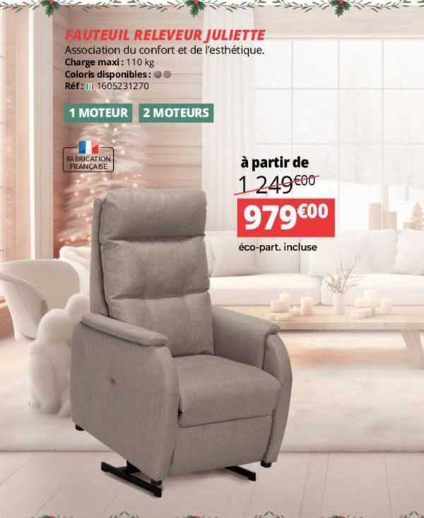 fauteuil releveur juliette