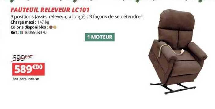 fauteuil releveur lc101