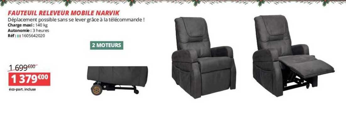 fauteuil releveur mobile narvik