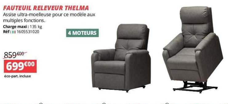 fauteuil releveur thelma