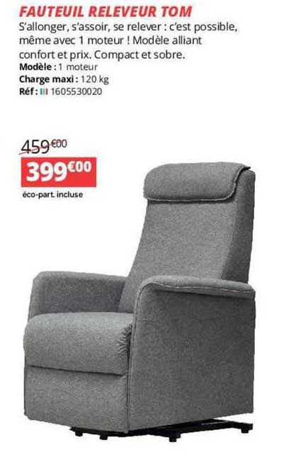 fauteuil releveur tom