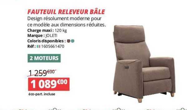 fauteuil reveleur bâle
