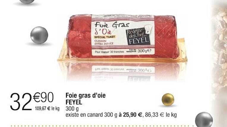 foie gras d'oie feyel