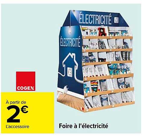 Foire à L'électricité Cogex