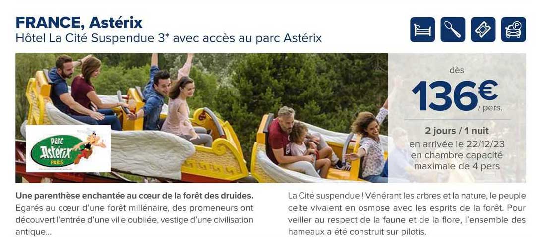 France, Astérix Hôtel La Cité Suspendue 3* Avec Accès Au Parc Astérix