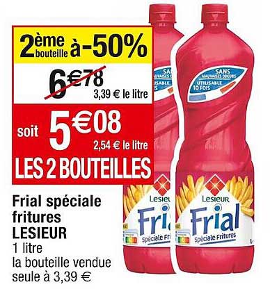 frial spéciale fritures lesieur