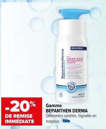 gamme bepanthen derma