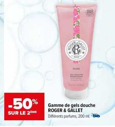 gamme de gels douceh roger & gallet