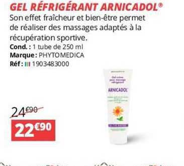 gel réfrigérante arnicadol