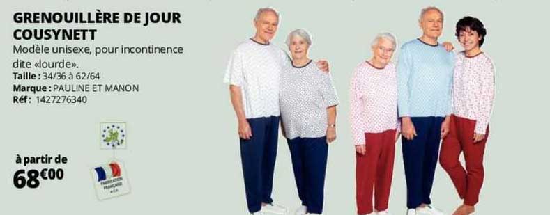 grenouillère de jour cousynett