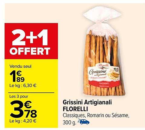 grissini artigianali florelli