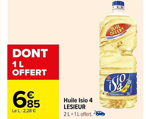 huile isio 4 lesieur