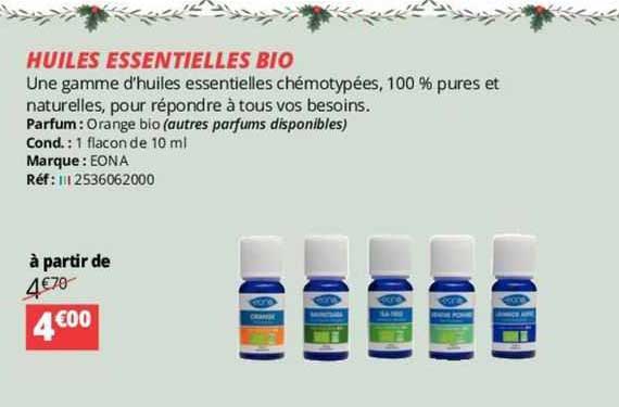 huiles essentielles bio