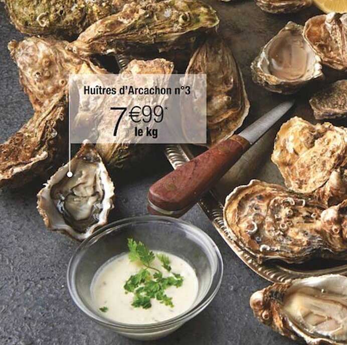 huîtres d'arcachon n°3