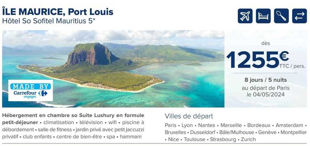 île Maurice, Port Louis Hôtel So Sofitel Mauritius 5*