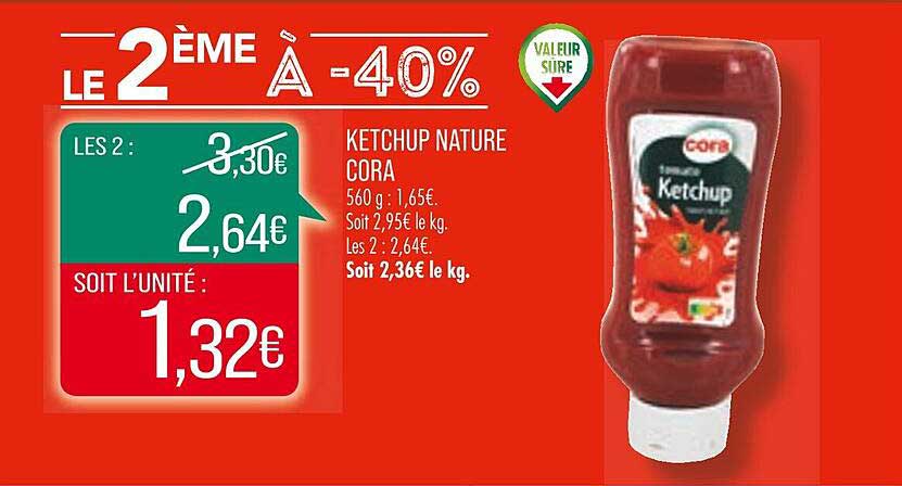 Ketchup Nature Cora